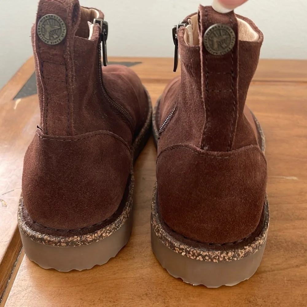 Birkenstock Leather Melrose Boot Size 36